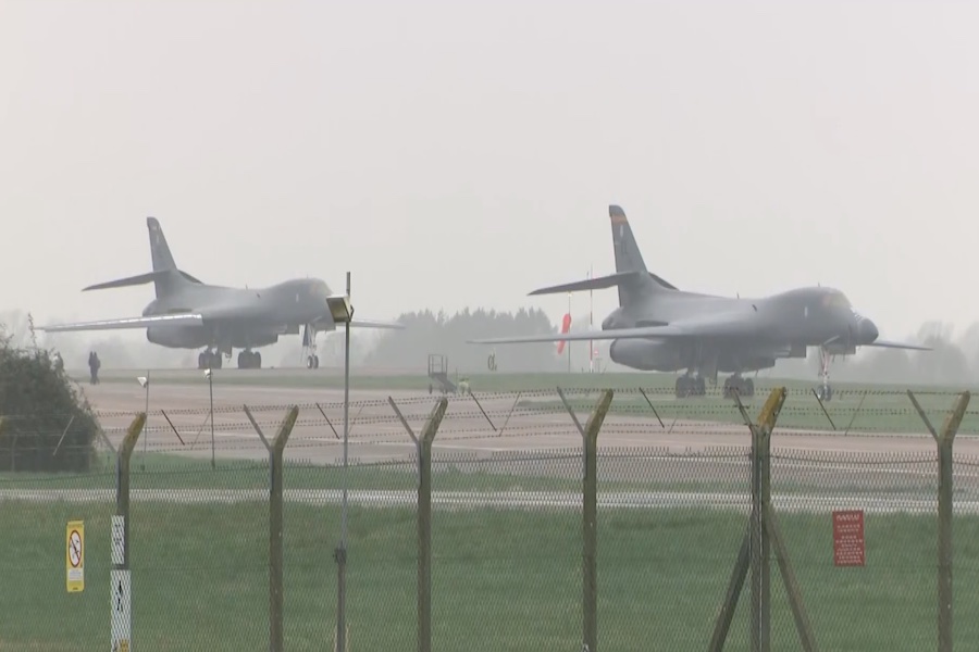 U.S. Withdraws B-1 Bombers from U.K. Amid Security Concerns