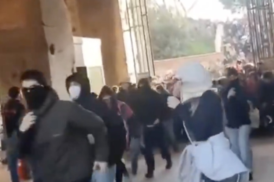 Chaos Erupts at Rome’s Colosseum Amid Widespread Protests