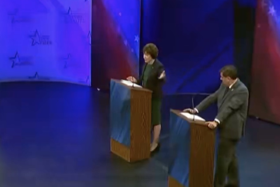 Troy Jackson’s Outburst at Susan Collins During Senate Debate Disruption