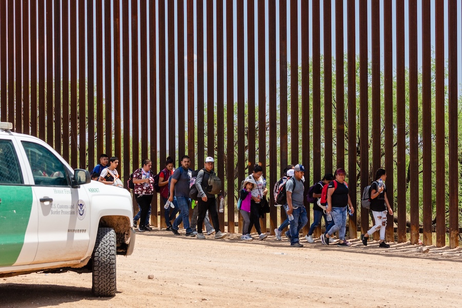 Turmoil Unfolds as Federal Agents Disband Leftist Encampment at Border